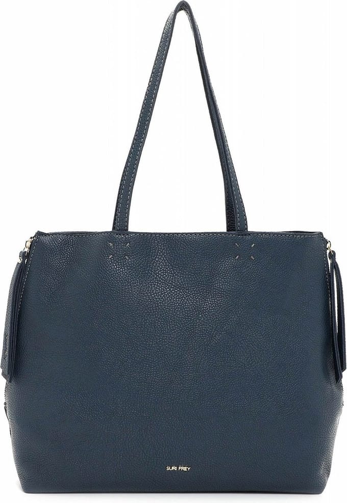 SURI FREY Schoudertas Shopper Ketty Shoulder Bag Smokeblue Blauw