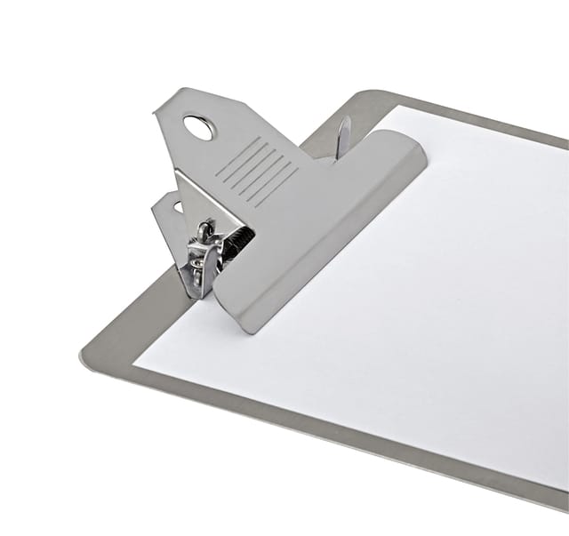 MAUL Klembord MAULsteel A4 staand formaat edelstaal metaal zilver