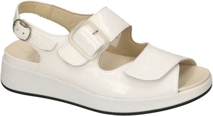 Solidus -Dames - wit - sandalen - maat 40