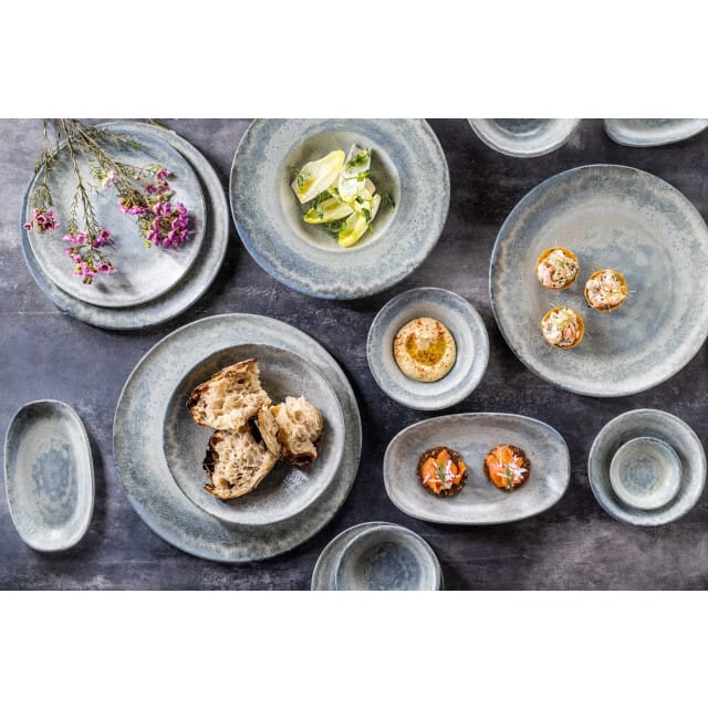 Bonna Dessertbord - Omnia - Porselein - 23 cm - set van 6