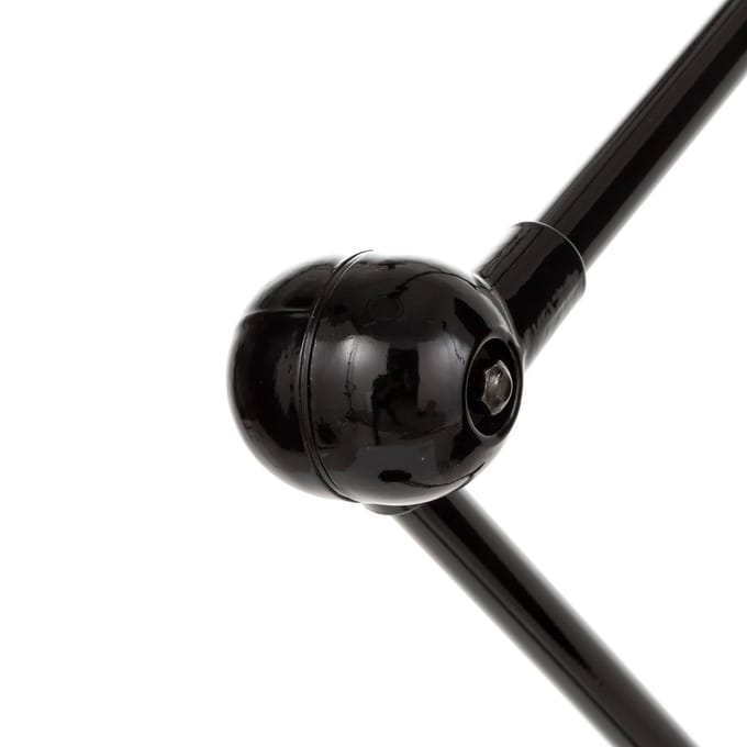 Jieldé Loft D9406 vloerlamp 6x40cm, zwart