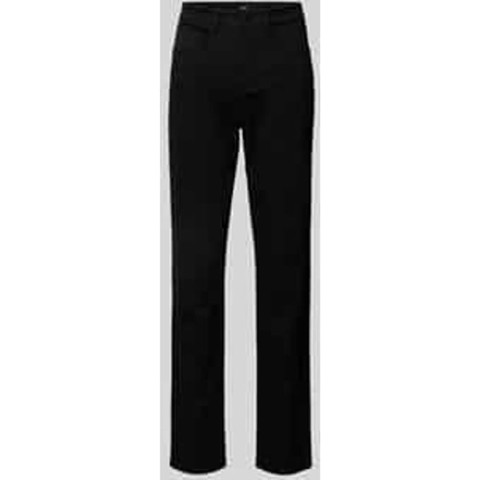 Brax Dames Jeans  Style CAROLA CLEAN PERMA BLACK, denim perma zwart, maat 36