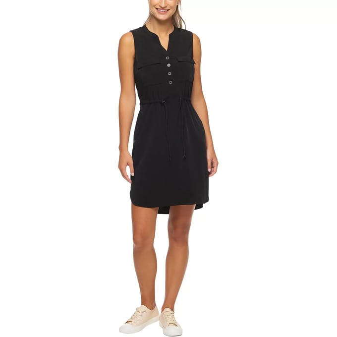 Ragwear jurk roisin Zwart-S (36)