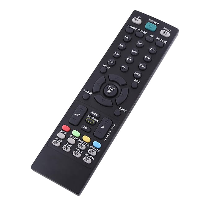Universele Afstandsbediening Controller Vervanging voor LG AKB73655802, AKB33871407 wit