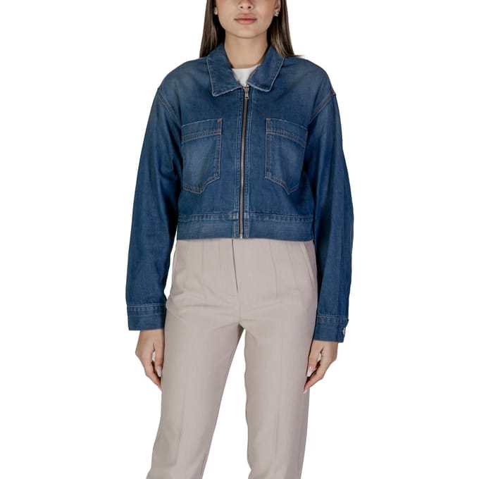 Denim Jas Korte Stijl