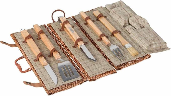 Laura Ashley - BBQ set 7 delig