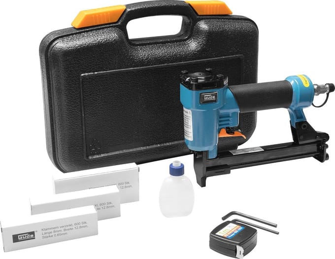 Persluchtnietmachine 14-delige set inclusief draagkoffer en accessoires