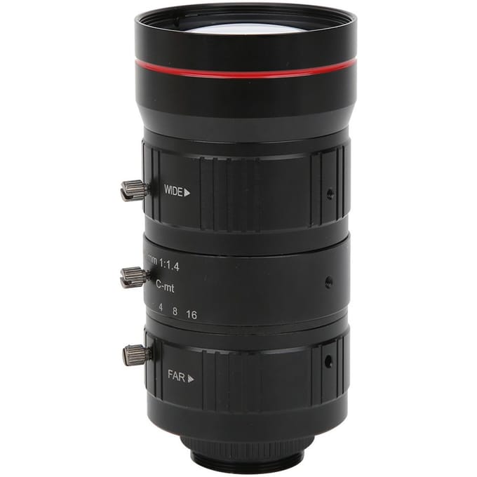 8MP Zoom Industriële Camera Lens C Mount HD 4K Handmatig Diafragma Beveiligings CCTV Accessoire 10?40 mm black