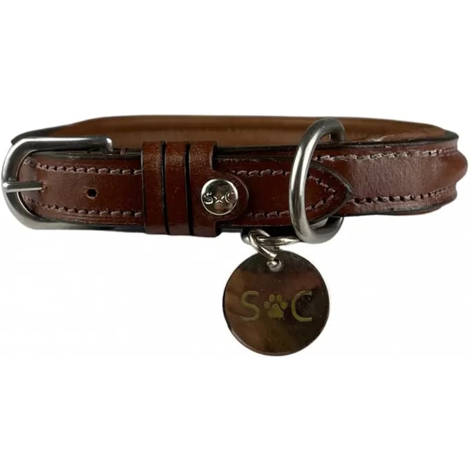 Hondenhalsband Silver Crown JO