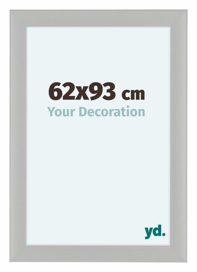 Your Decoration - Fotolijst 62x93 cm - MDF - Wit Houtnerf - Como