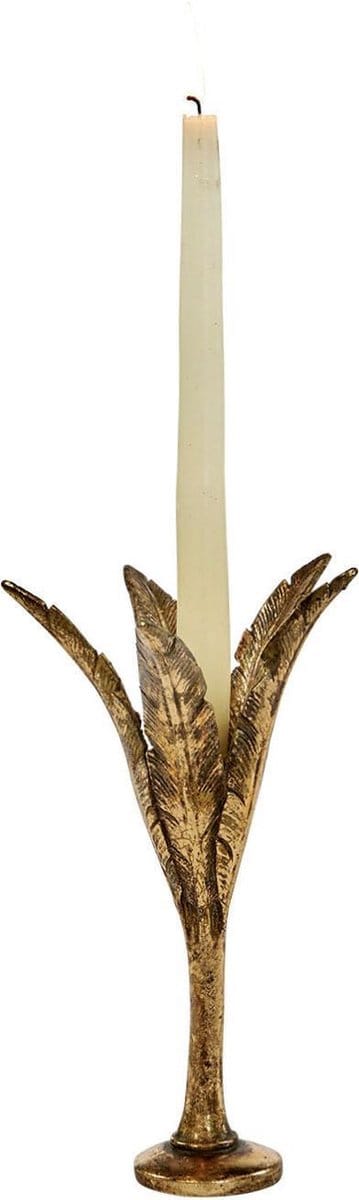 Goodwill - Kaarsenhouder - Metaal - Goud - B7 x H15 cm