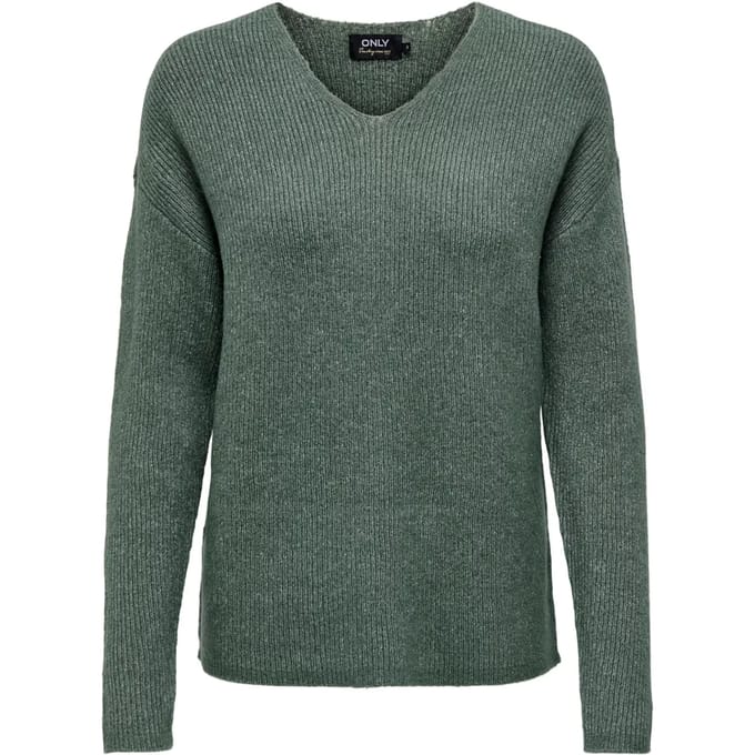 ONLY - ONLCAMILLA V-NECK L/S PULLOVER KNT Dames Trui