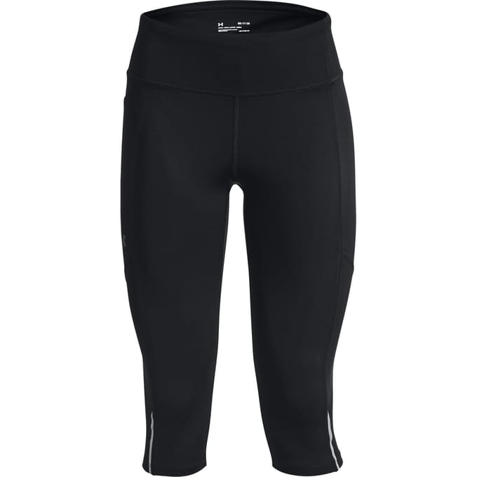 UNDER ARMOUR Fly Fast 3.0 Speed Capri Legging Dames - Black / Black - XS