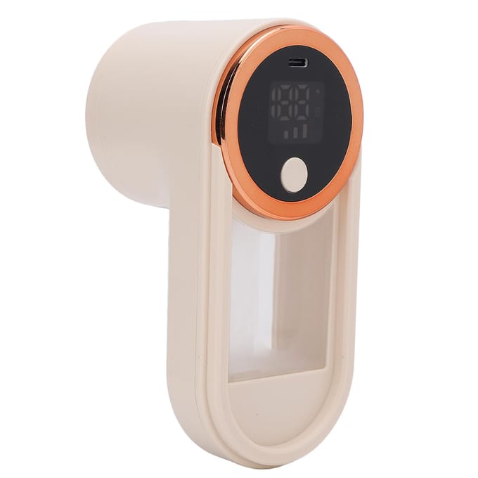 Rasoir à tissu Anti-bouloches pour vêtements 3 vitesses Type C Rechargeable Rasoir à bouloches avec écran LED black