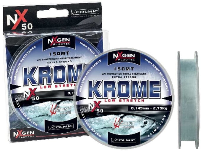 Colmic Krome Monofilament 300 M Transparant 0.400 mm