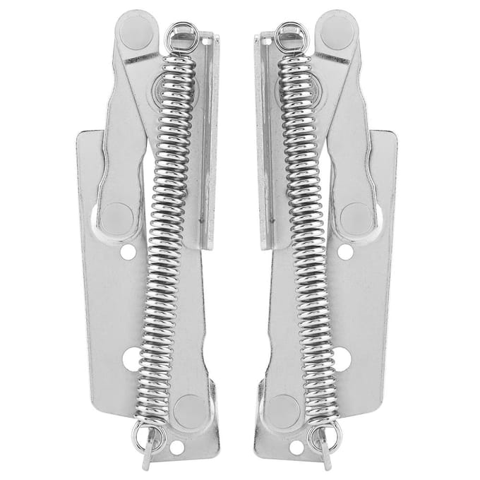2pcs  Set Steel Durable Lift up Spring Hinge for Cabinet Cupboard Closet Wardrobe Door