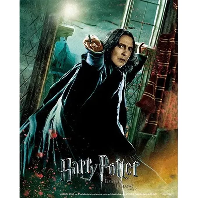 3d lenticulair frame Pyramid Harry Potter Deathly Hallows Snape
