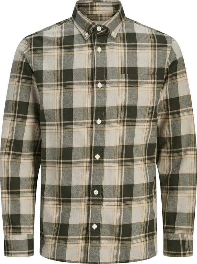 Jack & Jones Flanellen overhemd Regular Fit Flanellen overhemd