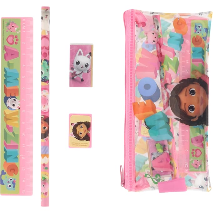 Euromic GABBY'S DOLLHOUSE Stationery case in PVC case