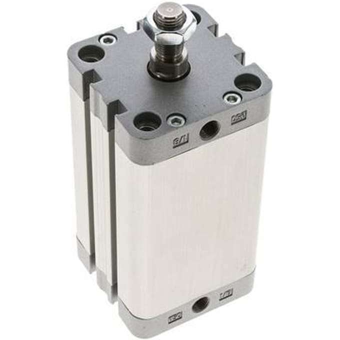 ISO 21287 Compacte Dubbelwerkende Cilinder 50-80mm - Magnetisch - Mannelijke Stang
