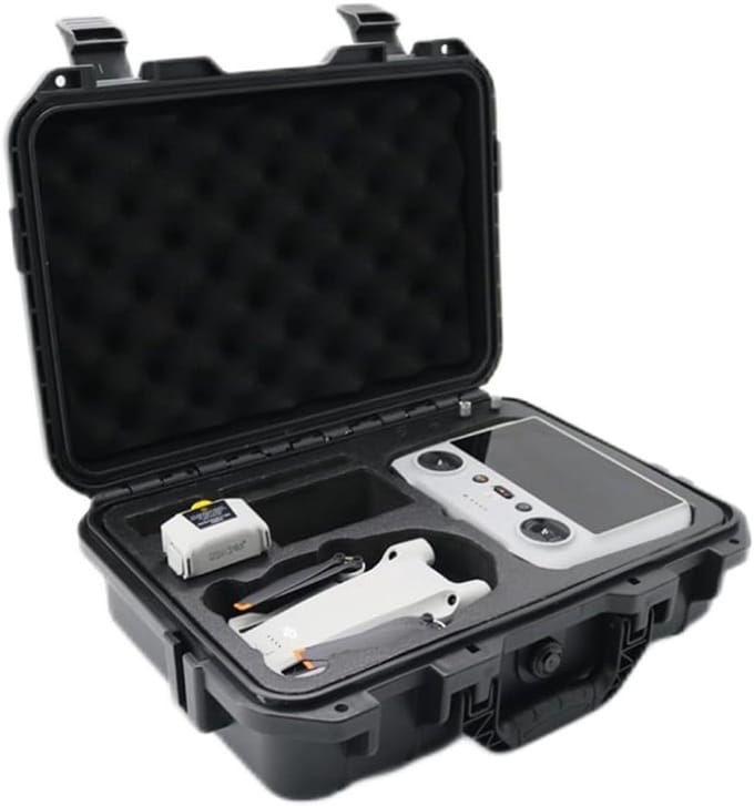 Waterdichte Hard Case voor Mini 3 en Mini 3 Pro met Accessoires en RC Controller, Bescherming en Draagbaarheid
