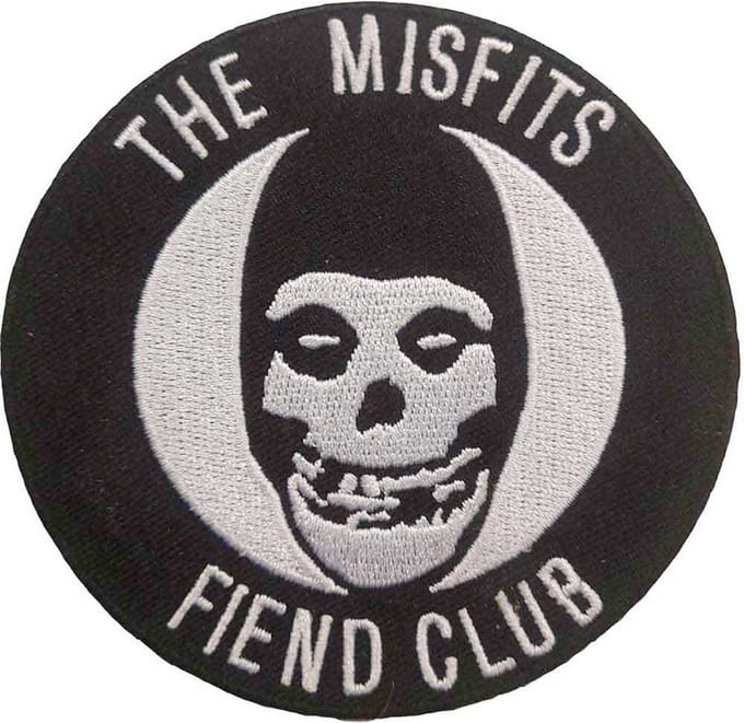 Misfits - Fiend Club Patch - Zwart