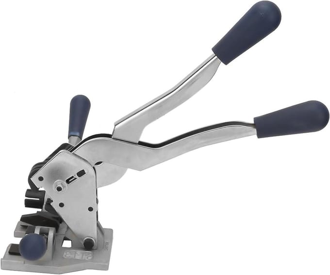 Multi-functionele Stalen Snap Cord Tool voor de Metaalindustrie - Handmatige Strapping Tool, Verpakkingstool en Gereedschap voor Efficiënte Behandeling