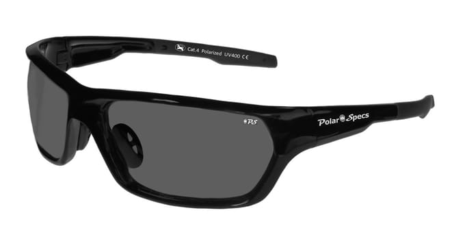 Polar Specs® Atmosphere PS9025 – Shiny Black – Polariserend Zwart EXTRA DONKER Cat.4 – Medium – Unisex