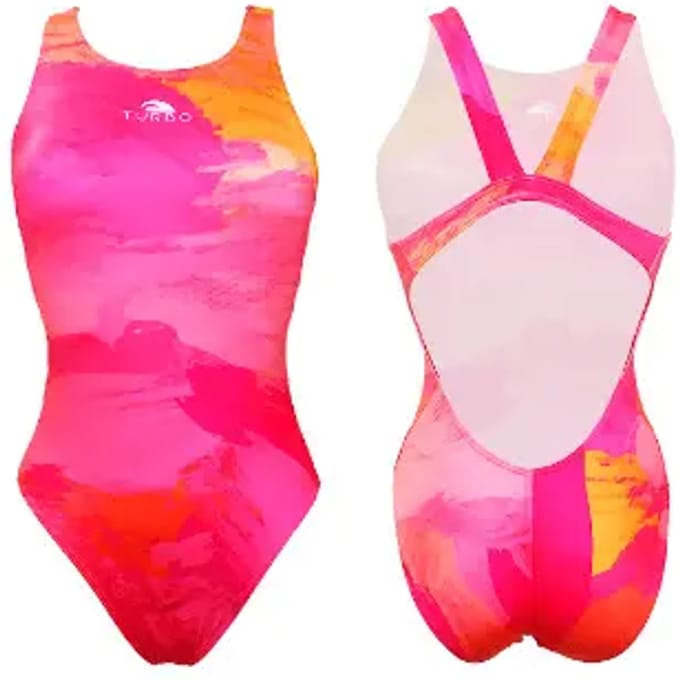 Turbo Brush Brush Zwemkleding Roze 4XL Vrouw