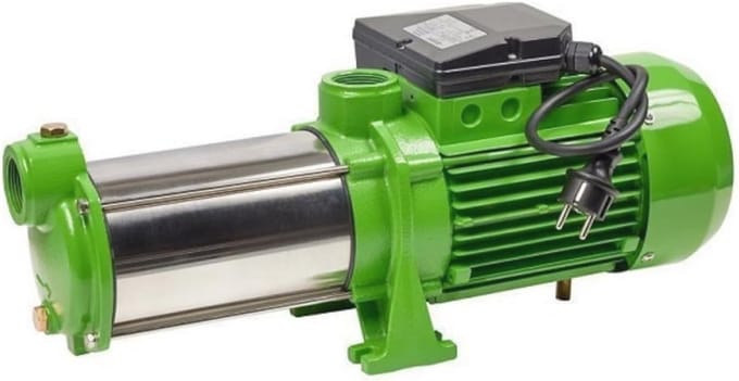 Centrifugaalpomp RVS 2,1 kW 10.000 l/u - Tuinpomp met Hoge Druk en Stilwerking