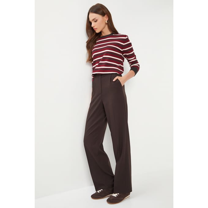 Plissée Recht Leggings
