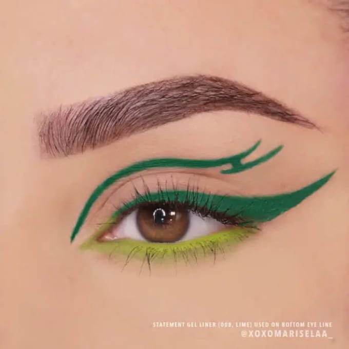 Moira | Statement Waterproof Gel Liner 008 Lime