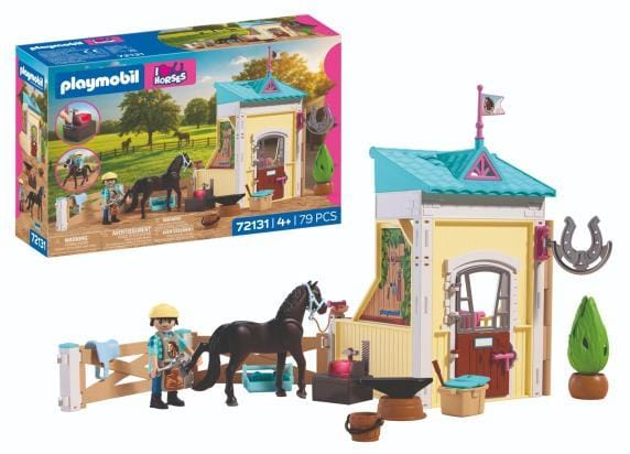 Playmobil Horses Kleine Stal met Hoefsmid - 72131