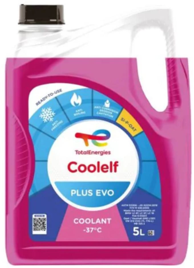 Total Coolelf Plus Evo -37°C koelvloeistof 5 liter