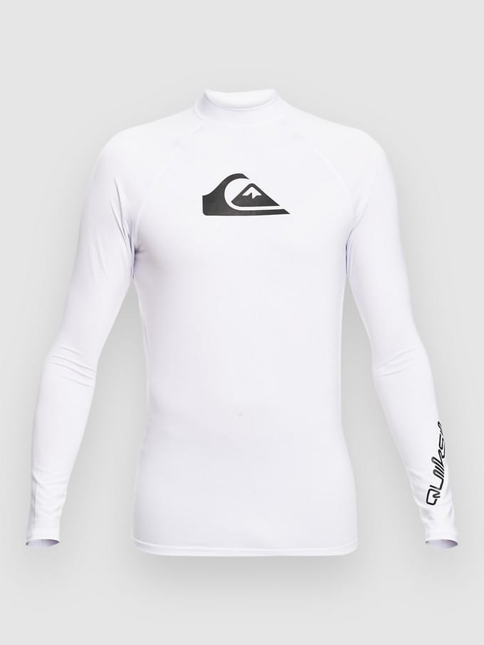 Quiksilver All Time Longsleeve Lycra wit