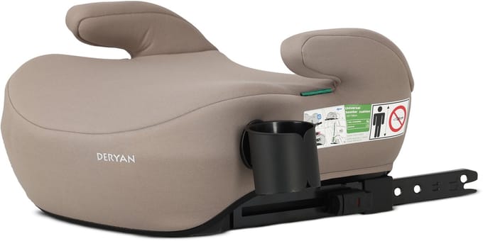 Deryan Cody Zitverhoger ISOFIX I-Size - Stoelverhoger Auto - Nougat