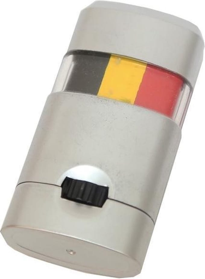 Make-up stick zwart-geel-rood voor supporters België