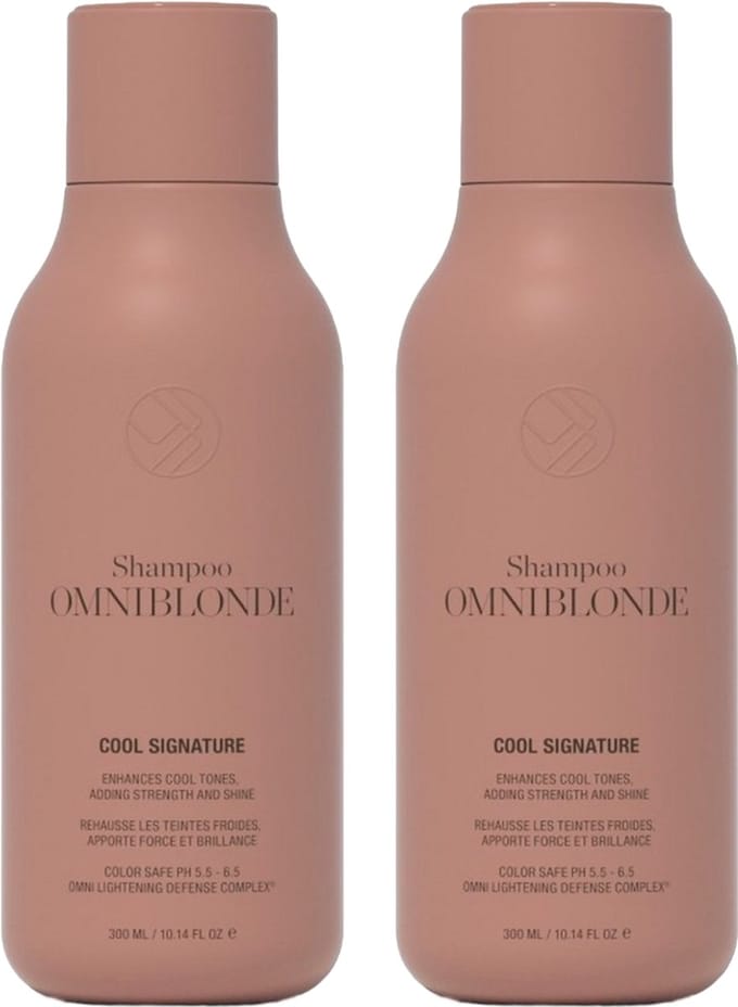 2 Stuks Omniblonde Cool Signature Shampoo 300ml