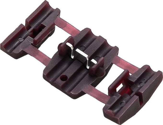 Draad Connectors Aftakklem Paars - 0.5-0.75 mm2 - 100 stuks
