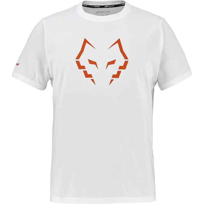 Babolat J. Lebron T-shirt Heren-wit