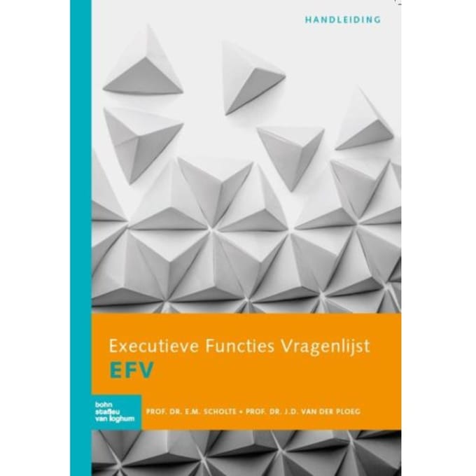 Executieve Functies Vragenlijst (Efv) - Handleiding - E.M. Scholte