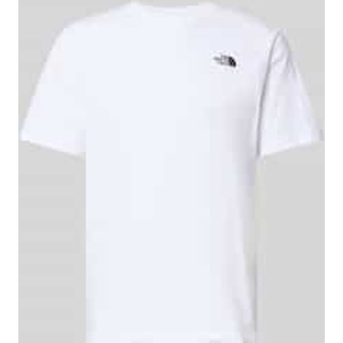 The North Face Evolution Simple Dome Casual T-shirt Heren Wit 2XL