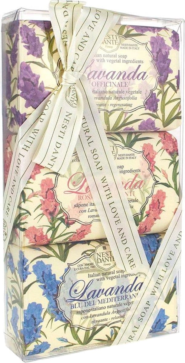 Nesti Dante - Lavanda zeepset 3 x 150 gram
