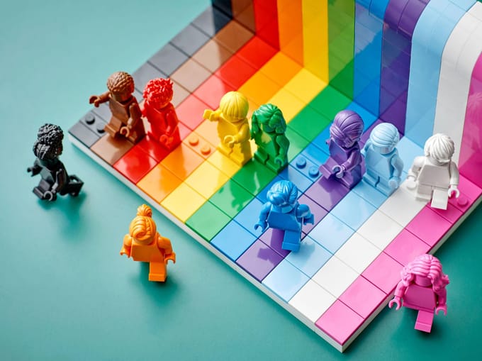 LEGO Iconic Everyone Is Awesome 40516, Bouwpakket, 18 jaar, Kunststof, 346 stuk(s), 558 g