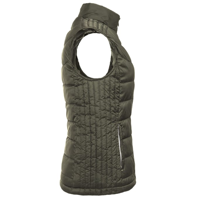 Russell Dames/dames Nano Body Warmer (Donkere Olijf)