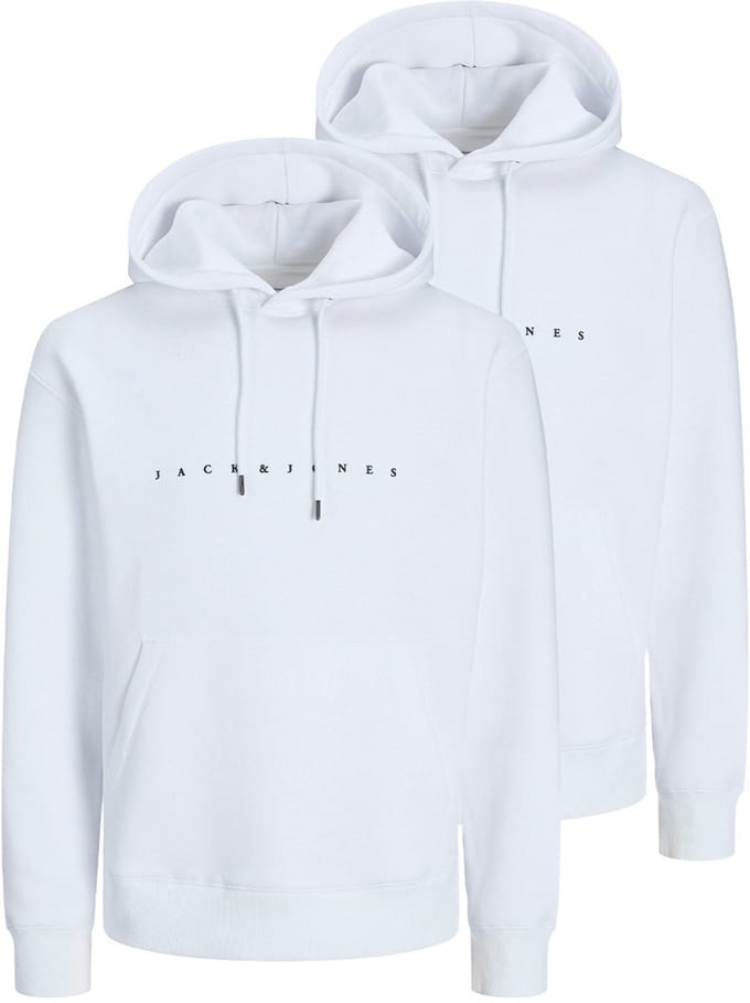 Jack & Jones Heren hoddie 2 pack Star