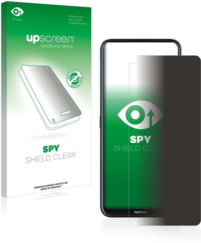 upscreen - privacy screenprotector voor Nokia 8.3 5G - Folie Beschermfolie Blauwlichtfilter