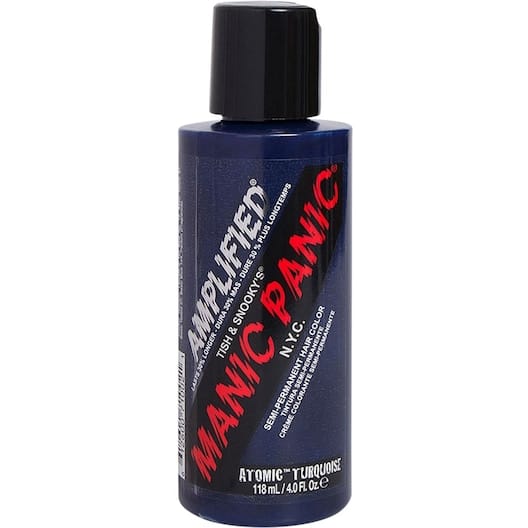 Manic Panic Amplified Atomic Turquoise - langhoudende veganistische haarkleuring Haarkleuring Unisex 118 ml