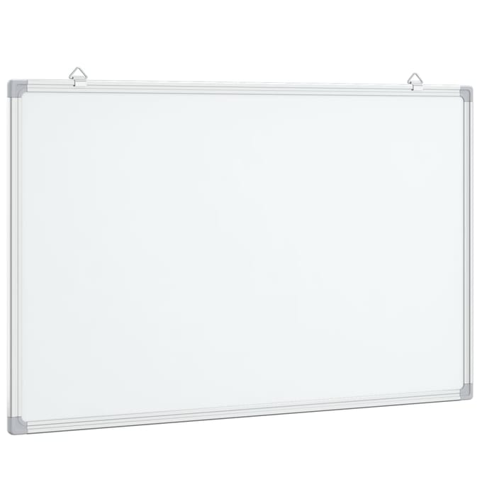 vidaXL - Whiteboard - magnetisch - 100x60x1,7 - cm - aluminium