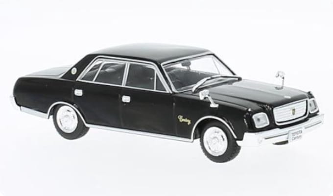 Toyota Century 2007 Zwart - Model 1/43 - First:43